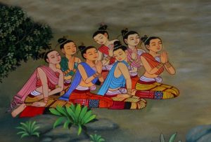 Beten im Yoga Retreat Thailand