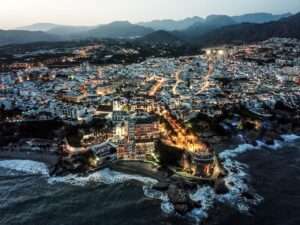 dusk, nerja, malaga