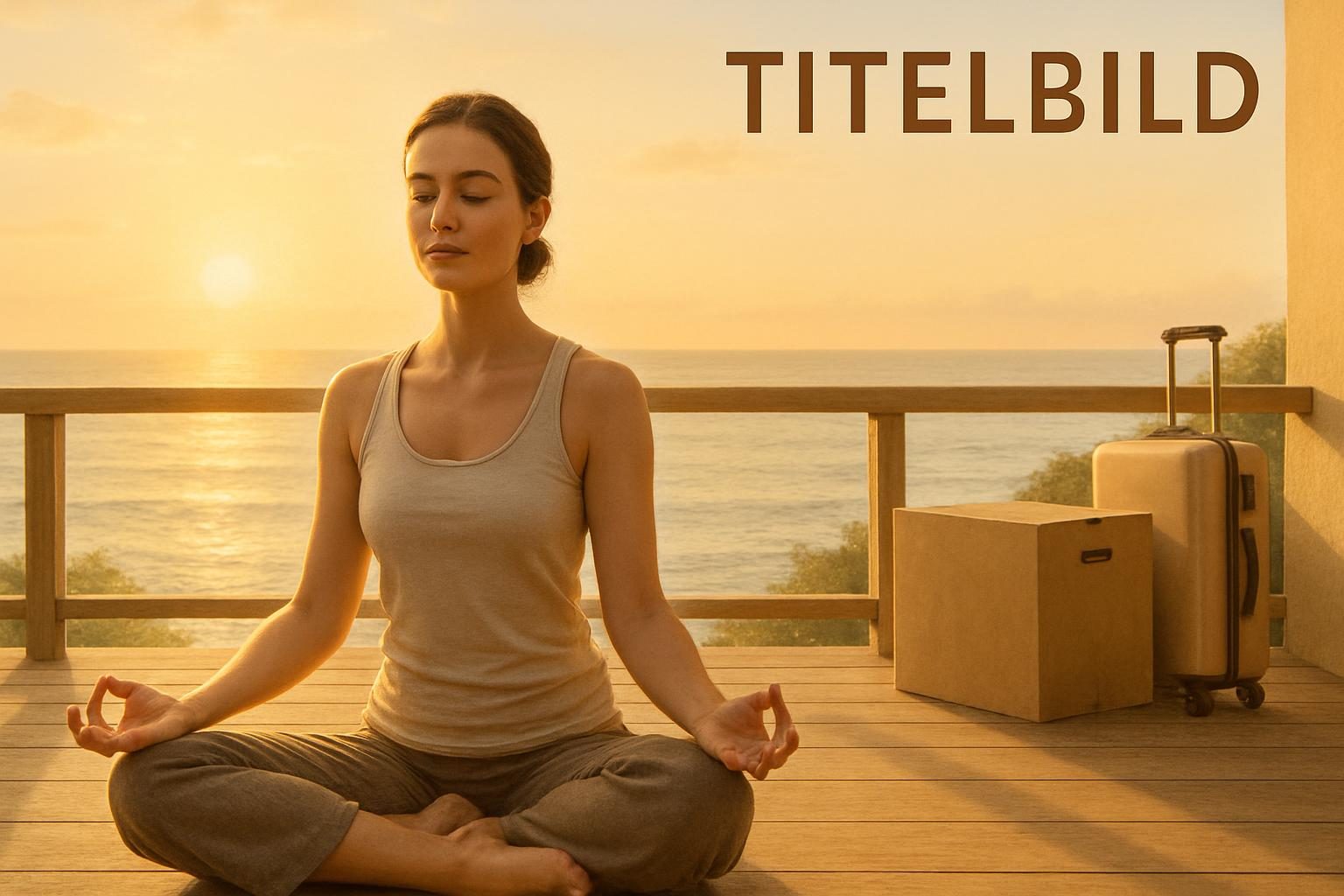 Titelbild zu Stressreduktion durch Yoga vor einem Auswanderungsprojekt